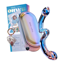 Charger l'image dans la galerie, Biird and Wicul double sided iridescent glass dildo OhWii no8