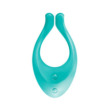 Charger l'image dans la galerie, Vibromasseur universel turquoise Endless Love turquoise de Satisfyer vu de face, sur fond blanc.