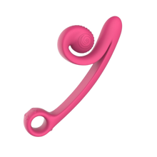 Load image into Gallery viewer, Snail Vibe double vibrator Curve in pink
