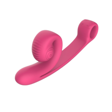 Load image into Gallery viewer, Snail Vibe double vibrator Curve in pink
