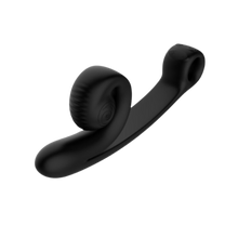 Load image into Gallery viewer, Snail Vibe double vibrator Curve in black
