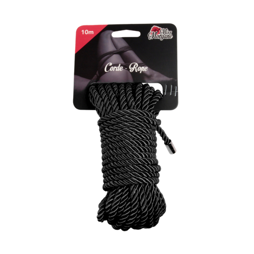 corde shibari noire Miss Morgane