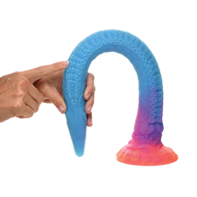 Charger l&#39;image dans la galerie, Creature Cocks&#39;s glow in the dark Makara giant dildo
