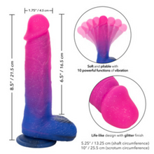 Charger l&#39;image dans la galerie, Calexotics Ombre Hombre vibrating and rotating dildo
