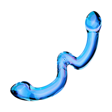 Charger l&#39;image dans la galerie, Biird and Wicul double sided iridescent glass dildo OhWii no8
