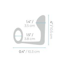 Charger l&#39;image dans la galerie, B-vibe Cock Ring &amp; Prostate Plug Ringer size chart
