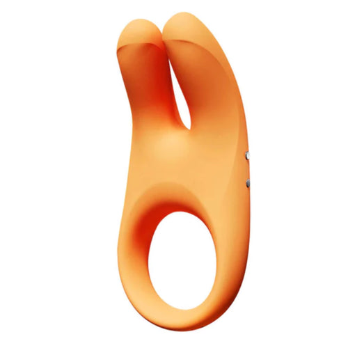 Orb Pleasure Ring (anneau pénien vibrant) de Vush sur fond blanc