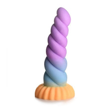 Load image into Gallery viewer, Creature cock&#39;s mystique unicorn dildo
